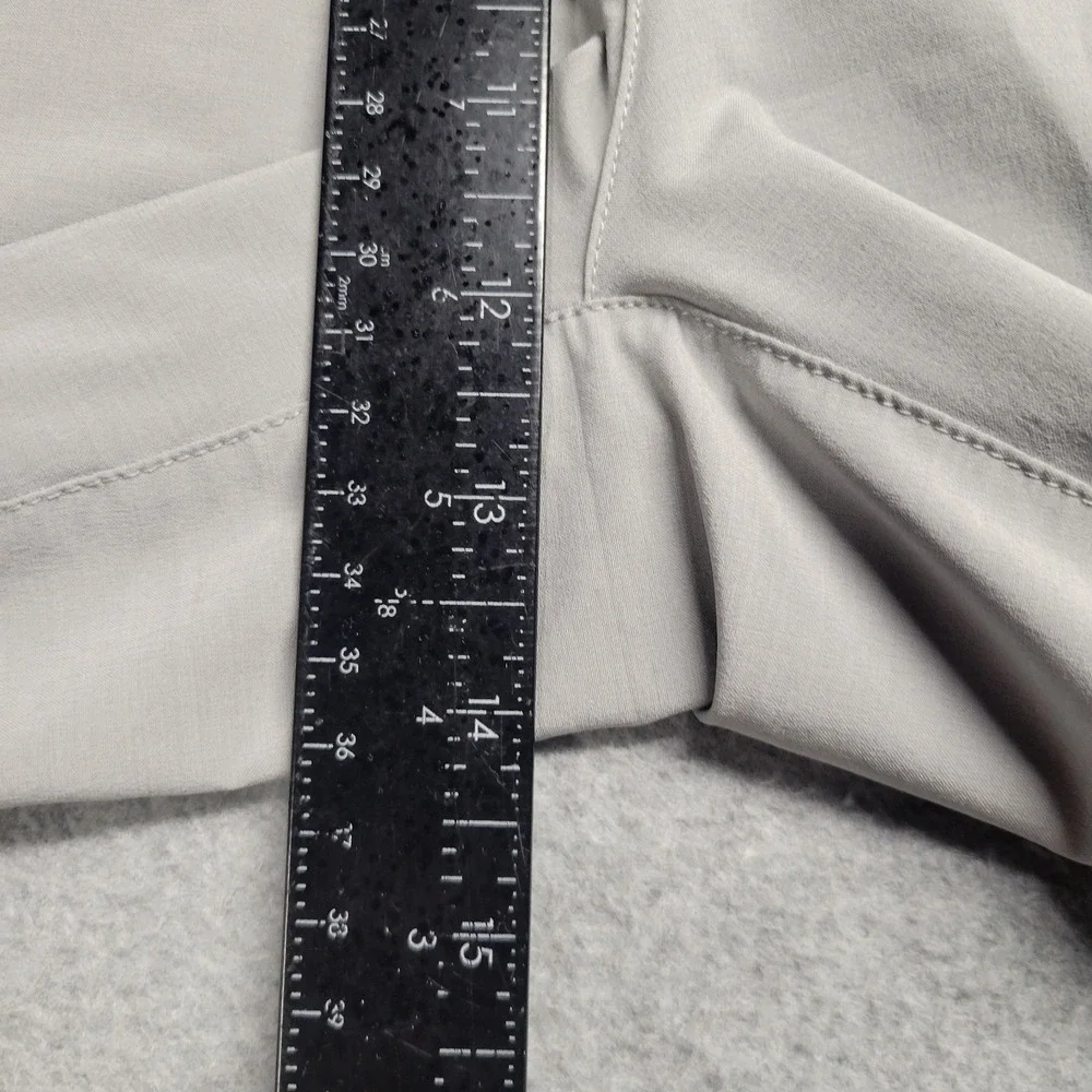 Fabletics The One Trousers Mens Gray Stretch Performance‎ Commuter Pants 37x27.5